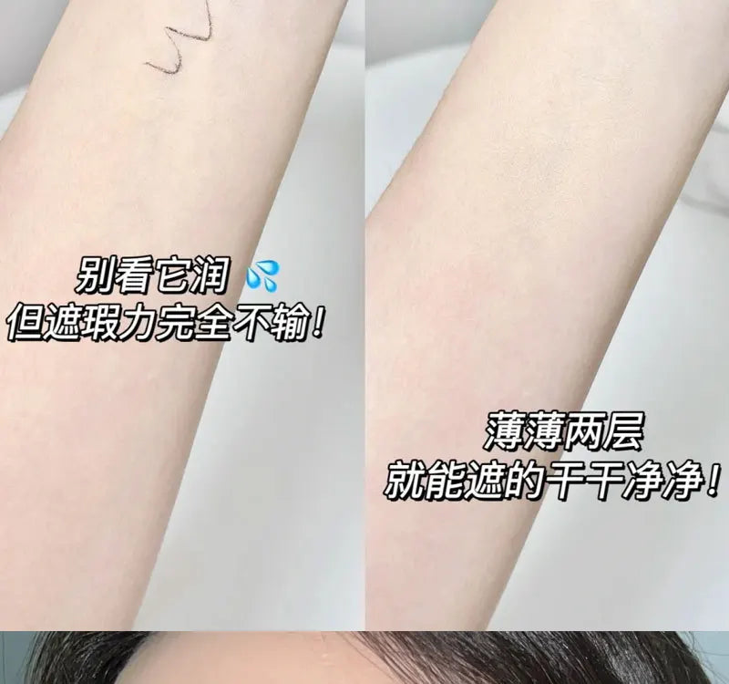 Korean Hydrating Air Cushion BB Cream Concealer Moisturizing Lasting Moisturizing No Stuck Waterproof and Sweat-proof Foundation