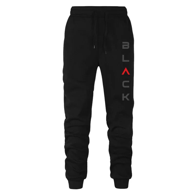 2025 Mens Tracksuit Hoodie Sweatpants Set With Zipper Jacket Black Letter Print Autumn Winter Casual
