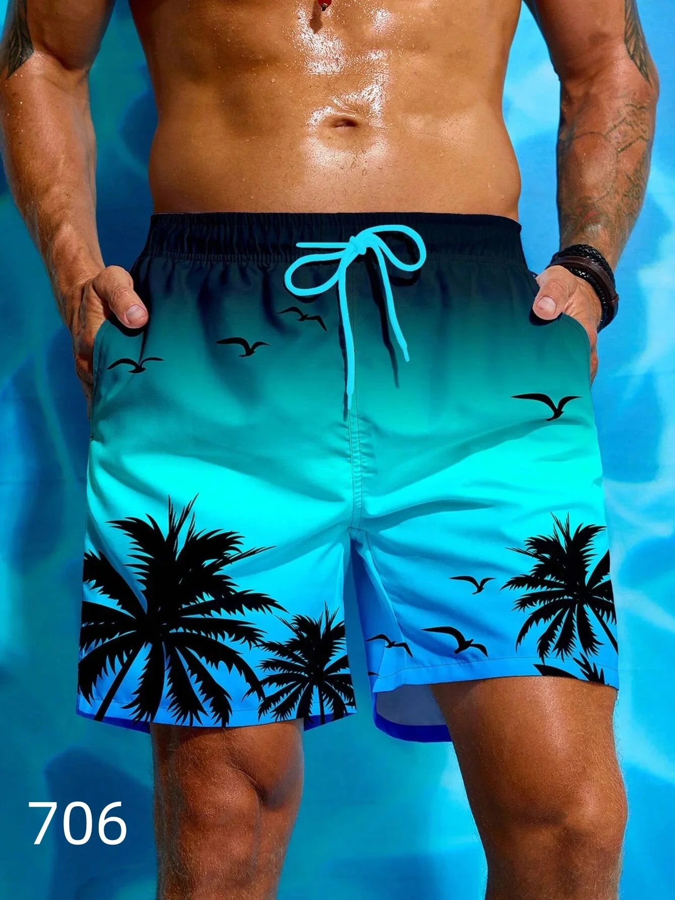 Men Gym Shorts Breathable Mesh Quick Dry For Summer Workout And Beach Sportswear Performance