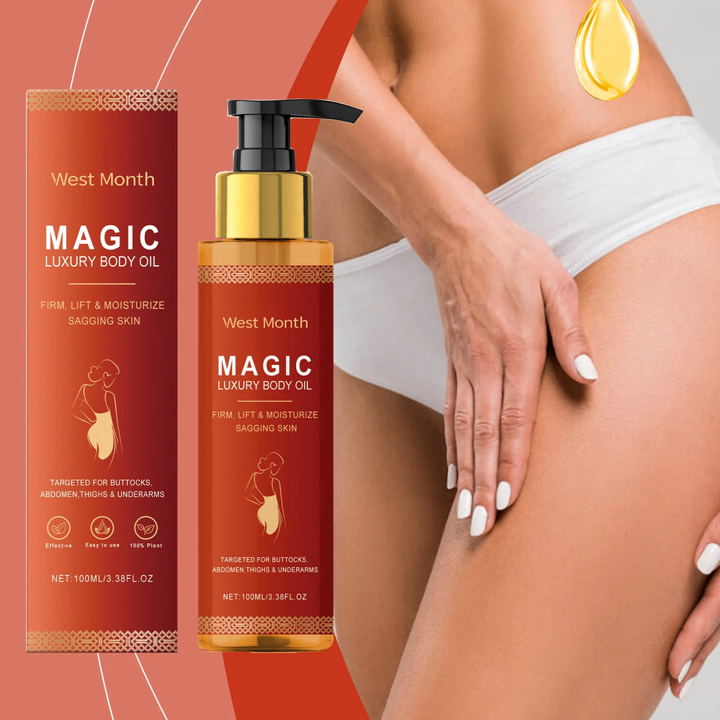 West Montr Body Tightening Moisturizing Oil and Moisturizing Oil Moisturize Soft and Tightening Skin Daily Care Nourishing Oil