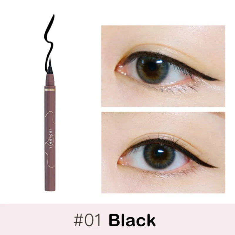 Judydoll Ultra-Fine Liquid Eyeliner Pen Matte Lying Silkworm Eye Lash Pencil Fast Dry Smooth Lasting Eye Shadow Stick Makeup