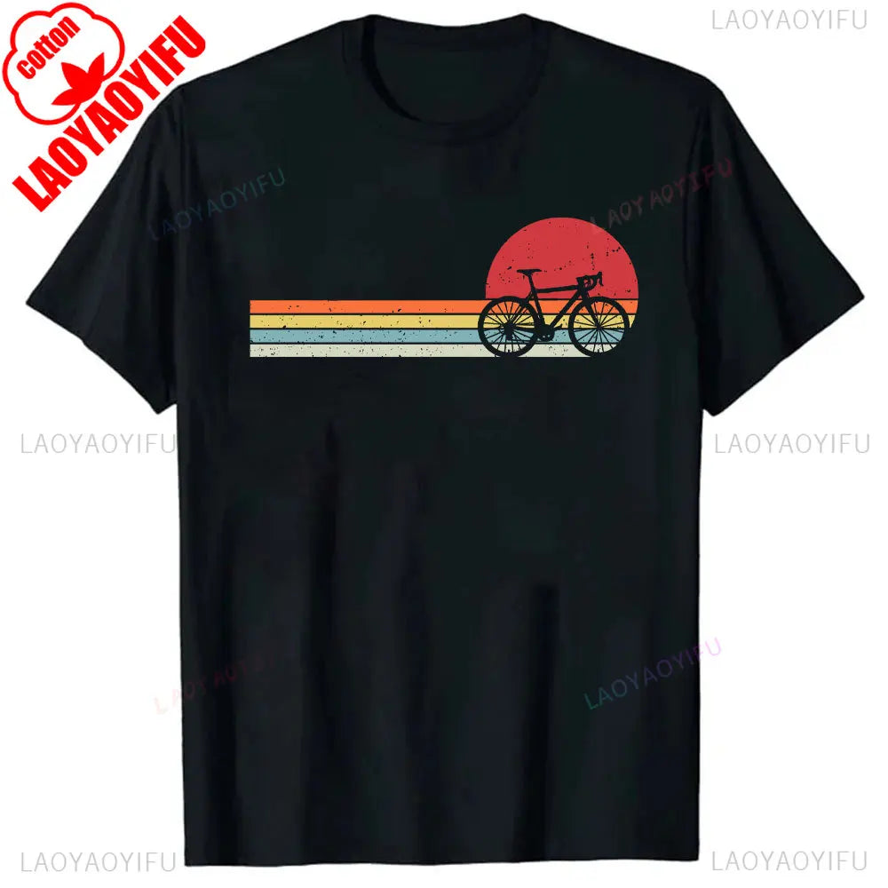 Men Clothing Mountain Bike Cycle Male Tshirts Vintage Downhill Mount Mtb Hombre Tops For Men Fashion Print Tee Roupas Masculinas