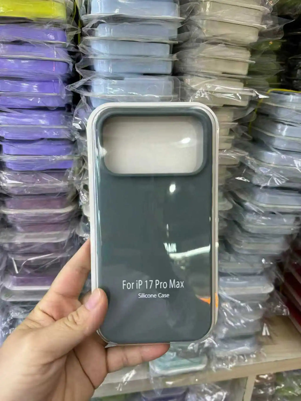 Official Liquid Silicone Skin Feel Case For IPhone 18 Pro Max 17 Pro Air Macaron Solid Candy Colour Color with Packet Box Cover