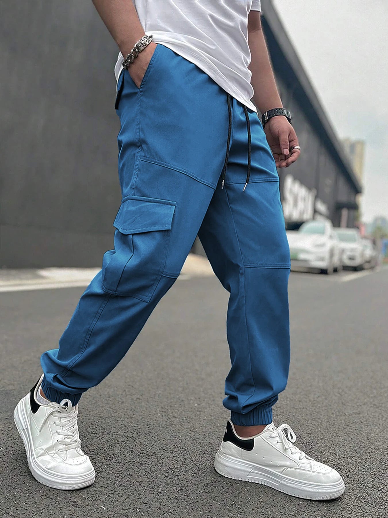 American Trendy Workwear Pants Casual Multi-Pocket Men's Harlan Loose Casual Trousers Comfortable Street Style Cargo Trousers