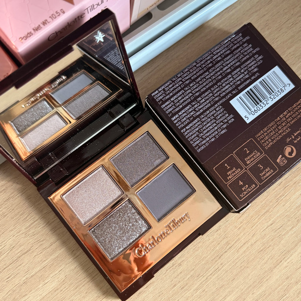 CT Nine Colors Eye Shadow Natural Base Makeup Plate of Multi-purpose High Light Eye Shadow Eye Details Cool Lip Gloss Makeup Set