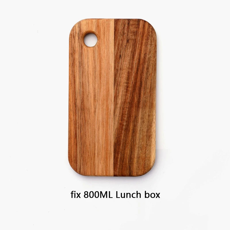 Acacia Wood Cutting Board with Hanging Hole, Portable Lightweight Chopping Board, Reversible Serving Tray for Kitchen Camping