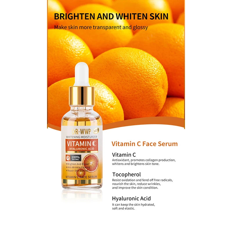Vitamin C Turmeric Hyaluronic Acid Serum With Aha Retinol Snail Extract Face Serum Brightening Moisturizing Gentle Exfoliation