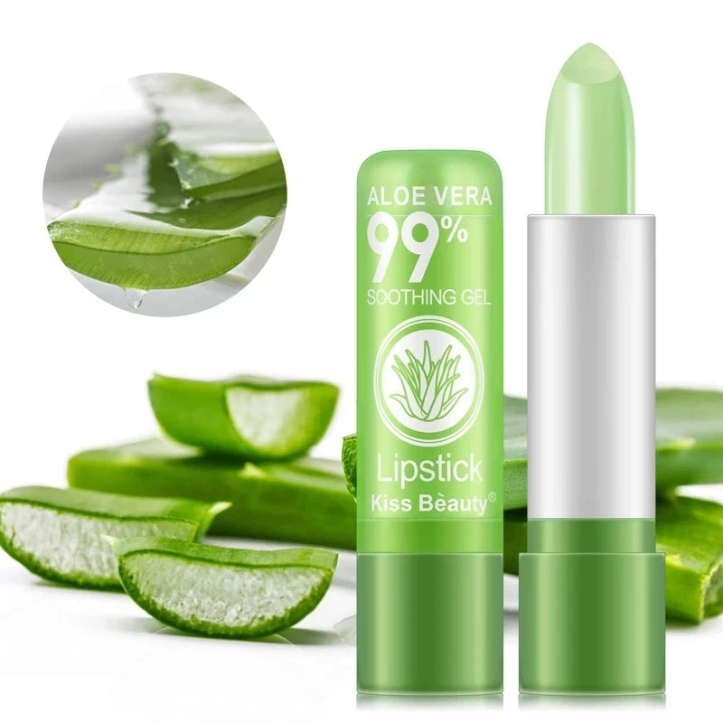 SADOER Aloe Vera Color Changing Lip Balm - 12-Piece Moisturizing Set