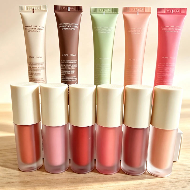 Fashion Brand Summer Lipstick Birthday Cake Vanilla Brown Sugar Lip Gloss Moisturizing and Hydrating Lip Balm Makeup Products
