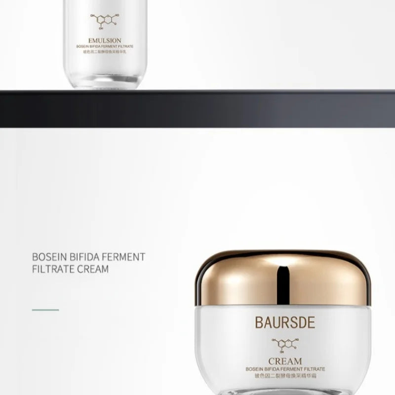 Bosein Retinol Skincare Five-Piece Set, Including Cleansing Balm, Essence Water, Eye Cream, Essence Lotion, Essence Cream, Contains Skin-Beneficial Ingredients Such as Bosein, Niacinamide, Centella Asiatica Extract, with a So