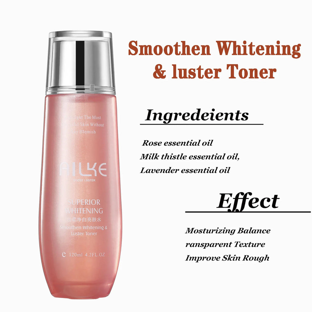 AILKE Rose Facial Cleanser, Women Whitening Moisturizing Cleaning Cleaner, Hydrating, Reduce Dark Spots, For All Skin Types