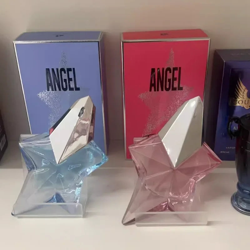 50ml Angel Eau De Parfum Refillable Spray Standing Star New Muler Pheromone Elegant Charm Fresh Natural Vitality Perfume Spray
