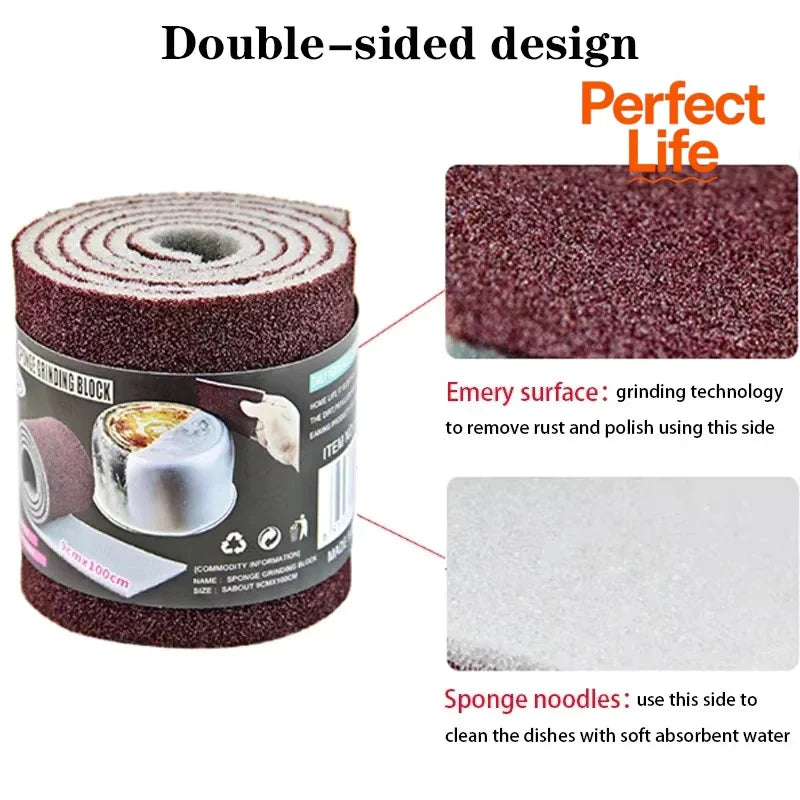 Kitchen Brush Magic Melamine Carborundum Eraser for Pan Pot Dish Kitchen Utensils Household Cleaning Items