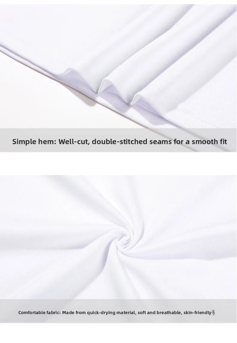 Versatile Men's Short Sleeve Shirt Tee Tops European Size Multi-Pack Slim Fit Sporty Style Fiber Blend Lightweight Clothing