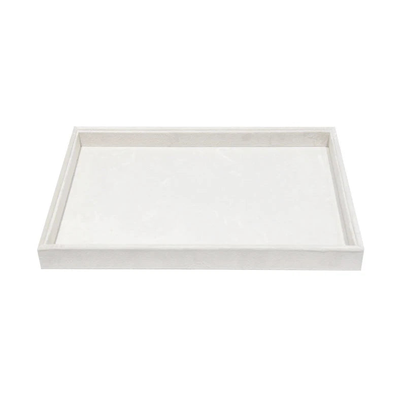 New Velvet Jewelry Tray | Ring Earring Necklace Organizer Case