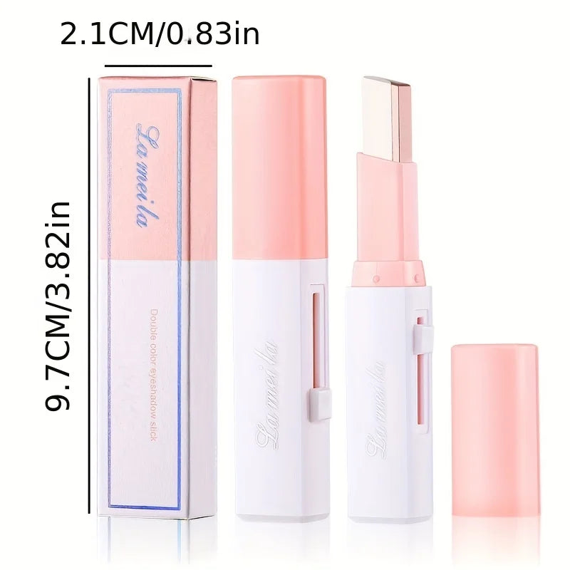 Two Color Gradient Eye Shadow Stick Three Dimensional Natural Without Taking Off Makeup