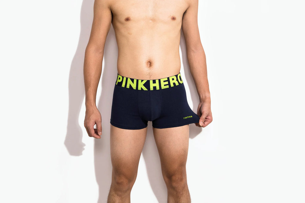 PINK HERO Fashion Men Shorts  Men Comfortable Cotton Underwear Boxer Briefs fancy underwear boxers for men boxer shorts