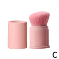 Loose Powder Foundation Brush Multi Functional Nail Beauty Tool Portable Mini Retractable Makeup Brush Soft Bristles Blush