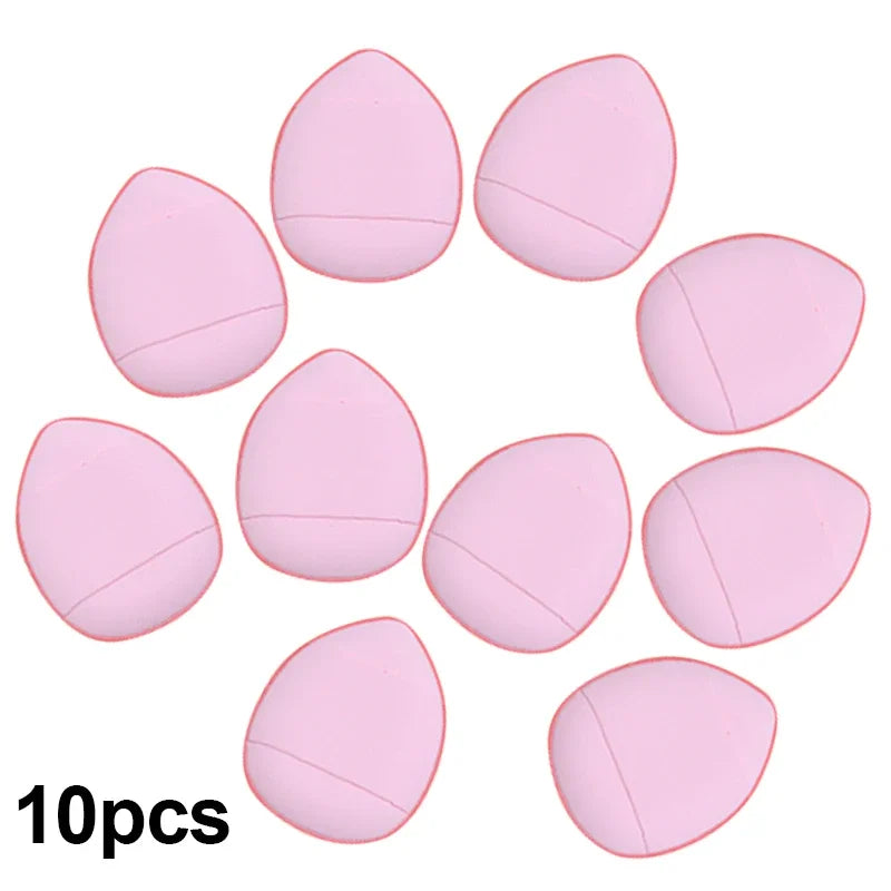 Mini Finger Puff Foundation Sponge Set 5Pcs For Flawless Face Makeup Air Cushion Concealer Tools For Beginners