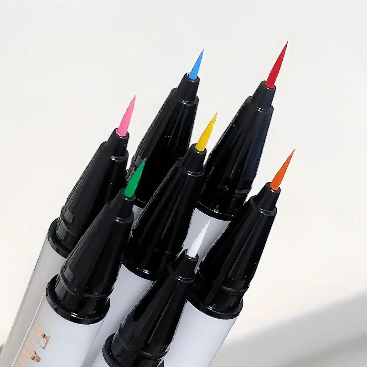 Ultra-thin Waterproof Eye Liner Matte Berry Red Liquid Eyeliner Black White Eyeliner Pen Easy To Color Colorful Lying Silkworm