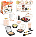 Play Makeup Toys, Simulated Cosmetics Fake Makeup Set Lipstick Powder Blusher Not Real Makeup For Girl Gifts