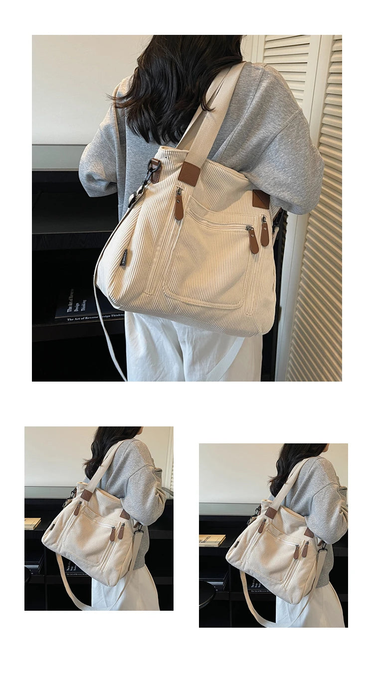 Fashion Casual Women's Shoulder Bag Large Capacity Women's Crossbody Bag High Quality Tote Bag Multi Functional Women's Handbags