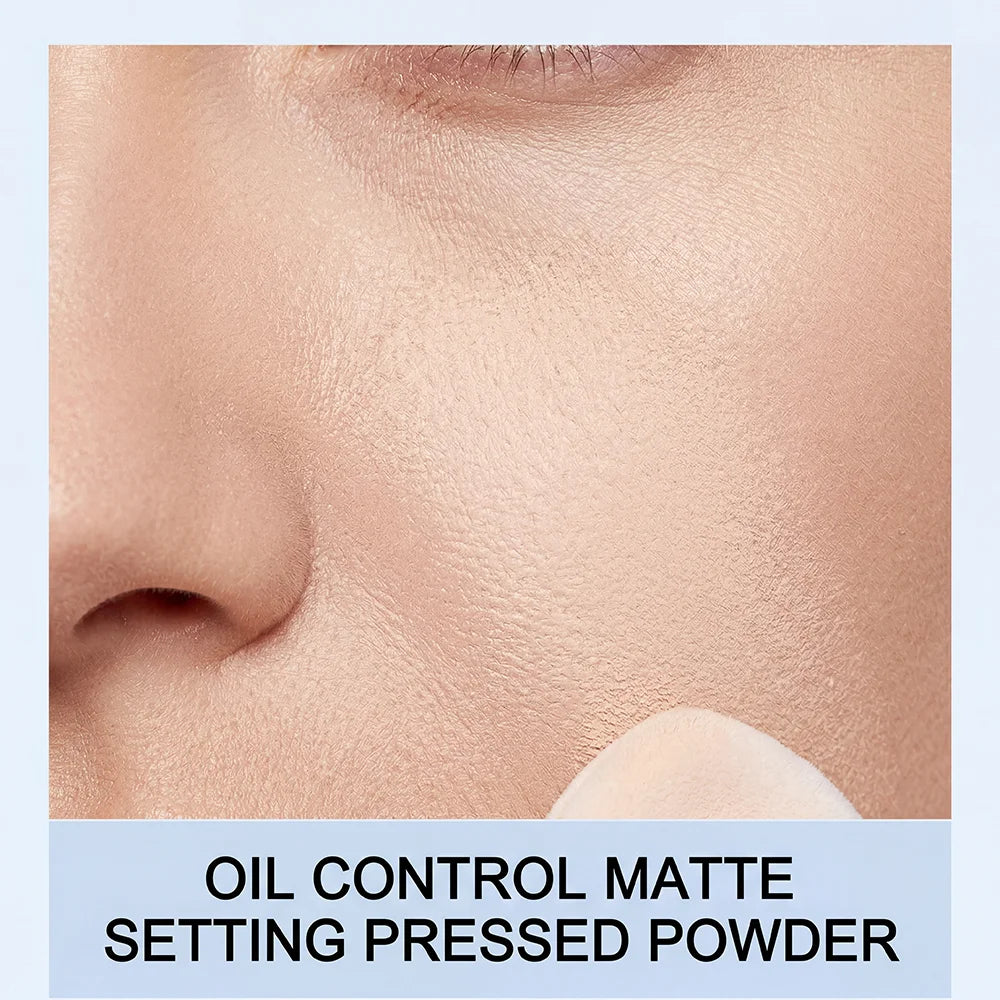 Waterproof Sweatproof Setting Powder Brightens Conceals Natural OilControl Invisible Pores Lasting Matte FullCoverage