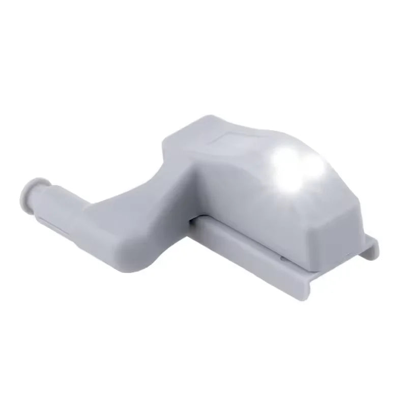 10 Unidades/Set Luces LED para Armario de Cocina, Lámpara de Bisagra Interior para Iluminación de Dormitorio, Armario, Closet, Luces Debajo de Gabinete, Luz Nocturna
