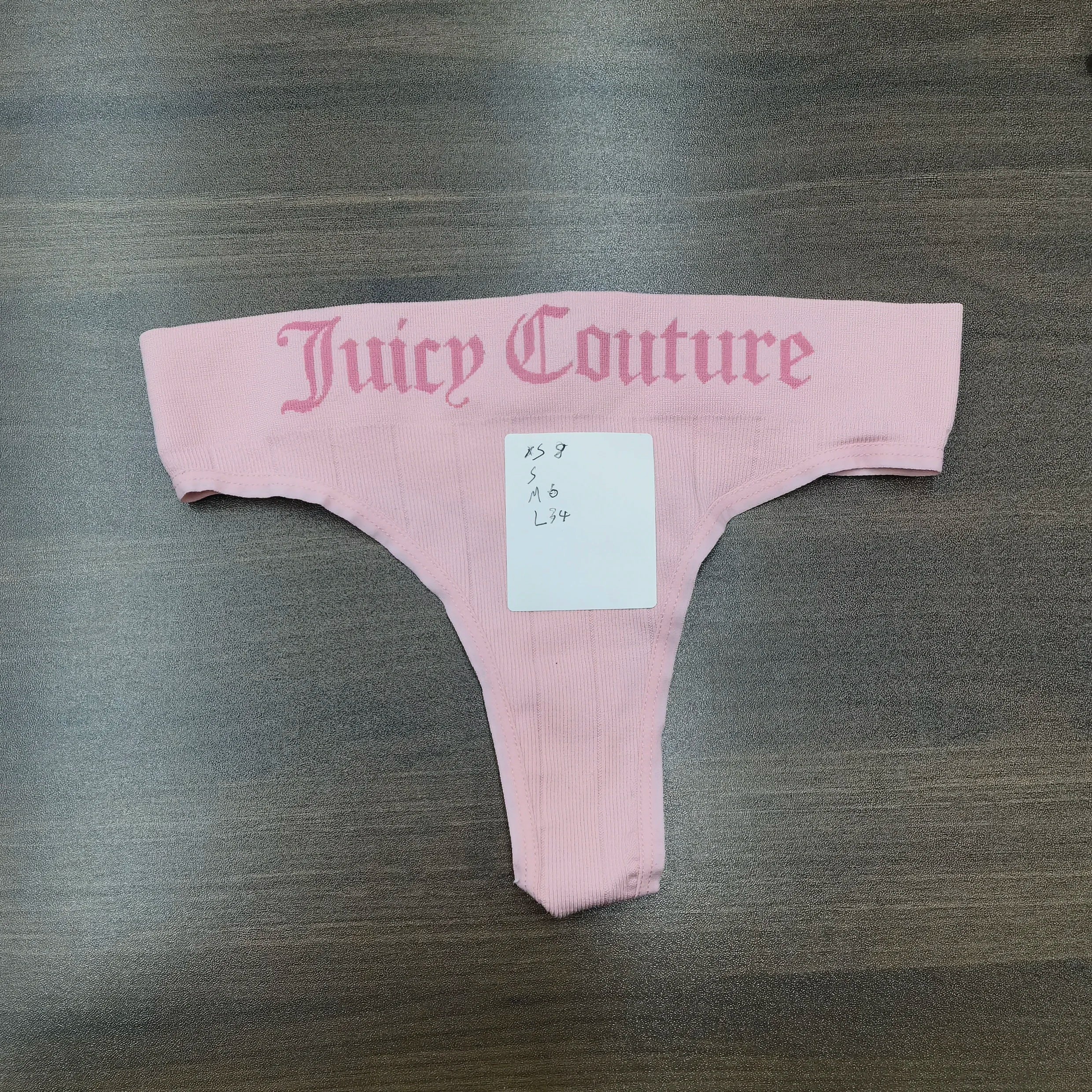 Women'S'S Panties Sexy Juicy Couture Style Underwear Sexy Hot Lingerie T-Pants For Ladies Thongs Japanese Women'S Seamless G-String