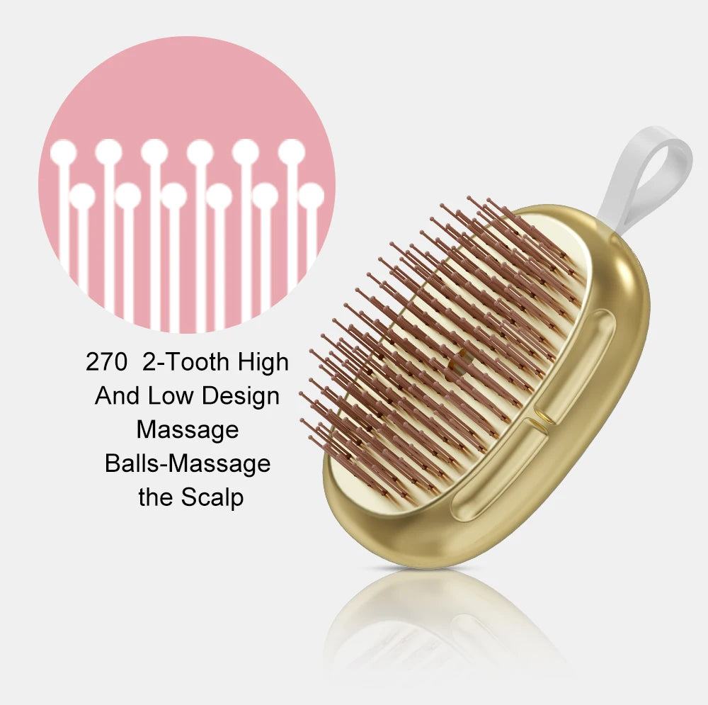 2024 Hotsale Hair Roots Massages Brush For Hair Growth Head Skin Care Massage Detangling Cleaning Hairdressing Comb Dropshipping