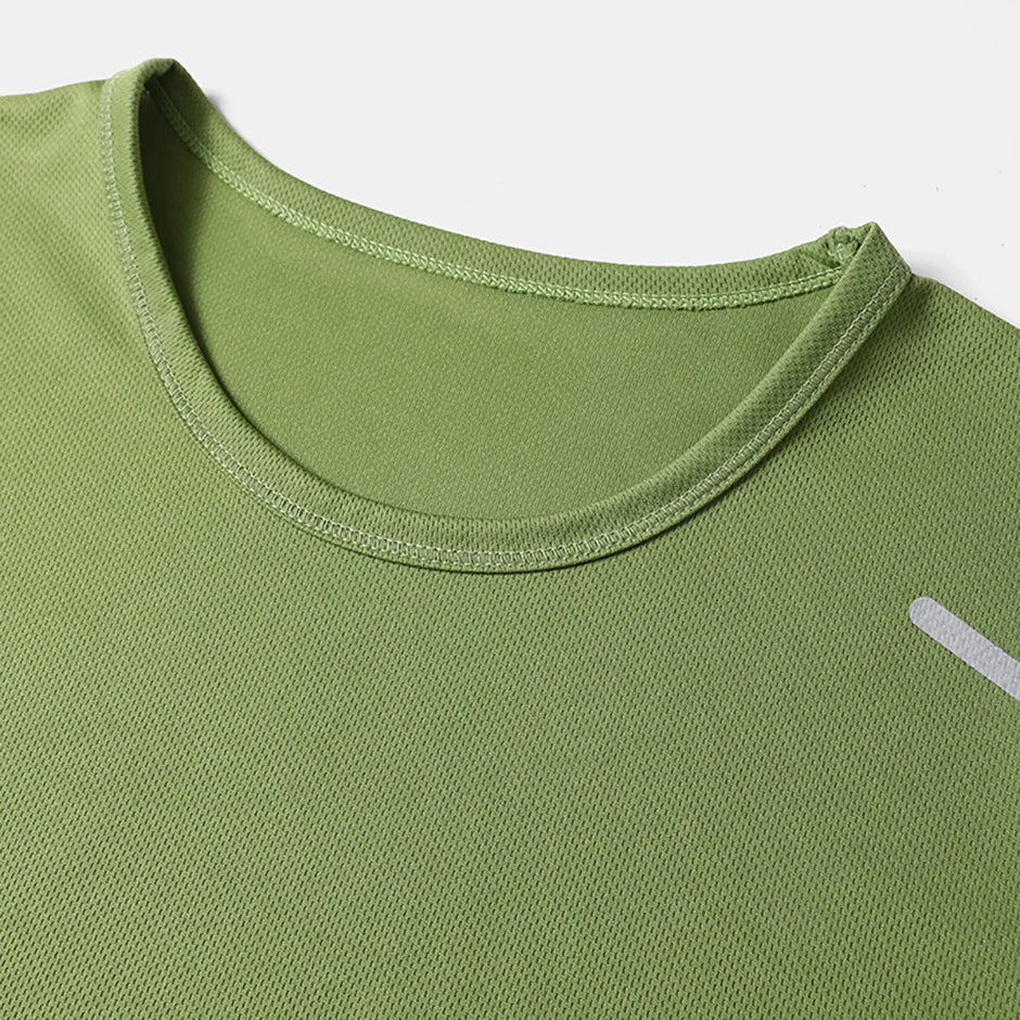 6/4 Pcs Men's Summer Multicolor Quick-drying Sports Short-sleeved Youth Running Fitness Basketball Football Breathable T-shirt