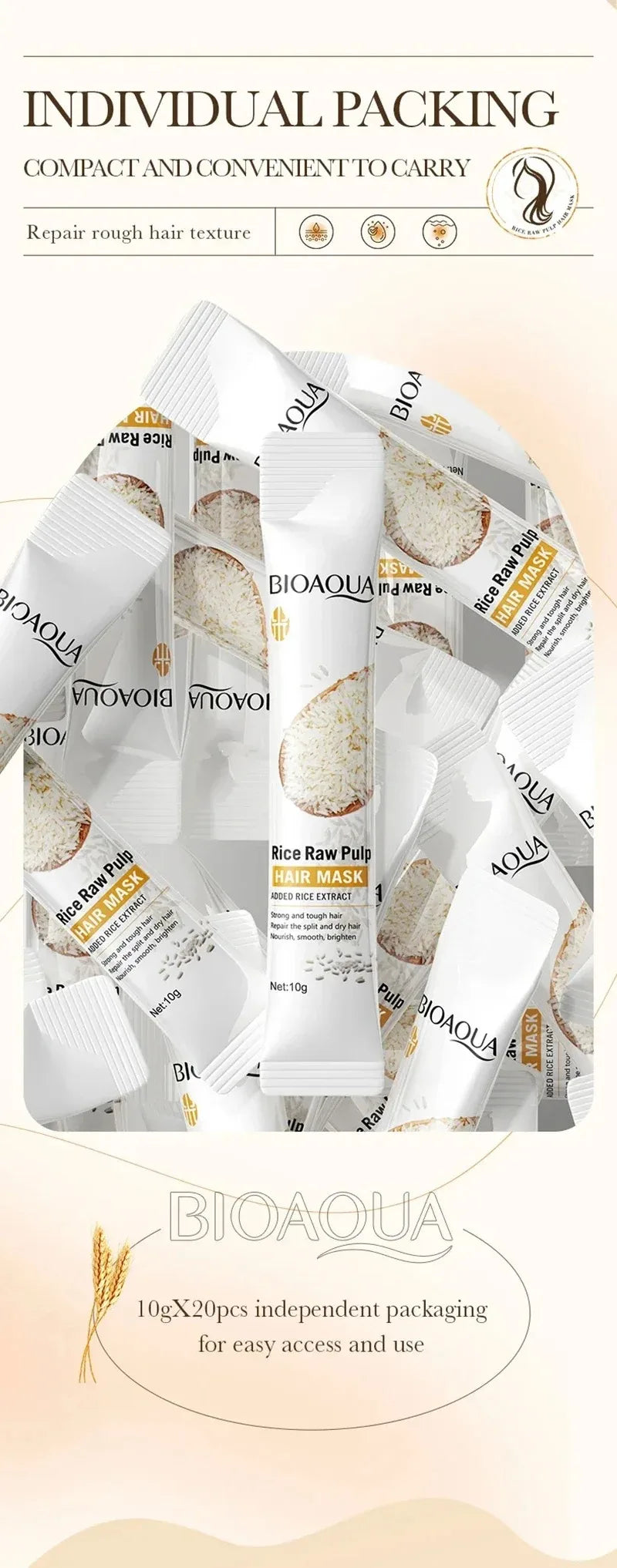 5-Second Smooth Hair Mask - Repair, Moisturizing, Anti-Frizz