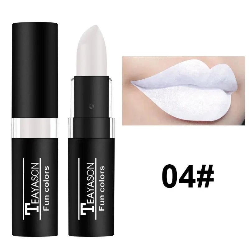 12 Colors Nude Lipstick Matte Velvety Vampire Makeup Punk Black Lip Gloss Smooth Waterproof Lasting Durable Dark Paint Cosmetics