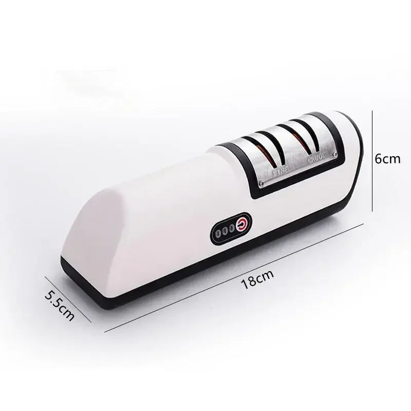 Afilador de Cuchillos Eléctrico de Cocina, Multifuncional Automático Profesional de 4 Velocidades, Accesorios de Cocina