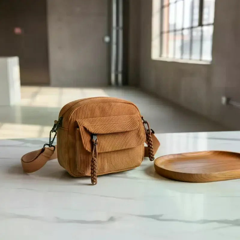 Crossbody Bag For Women Casual Style Zipper Closure Adjustable Strap Large Capacity Multi Pockets Messenger Bags Shoulder Purse