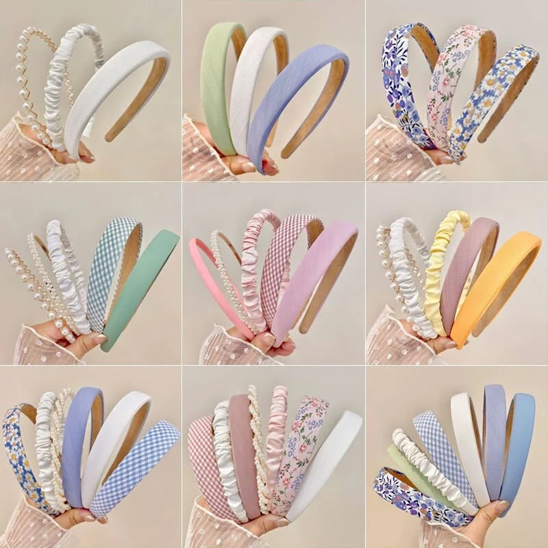 3pcs Korean Style Elegant Headband for Women Face Wash Hair Band Fashion Girls Hair Accessories