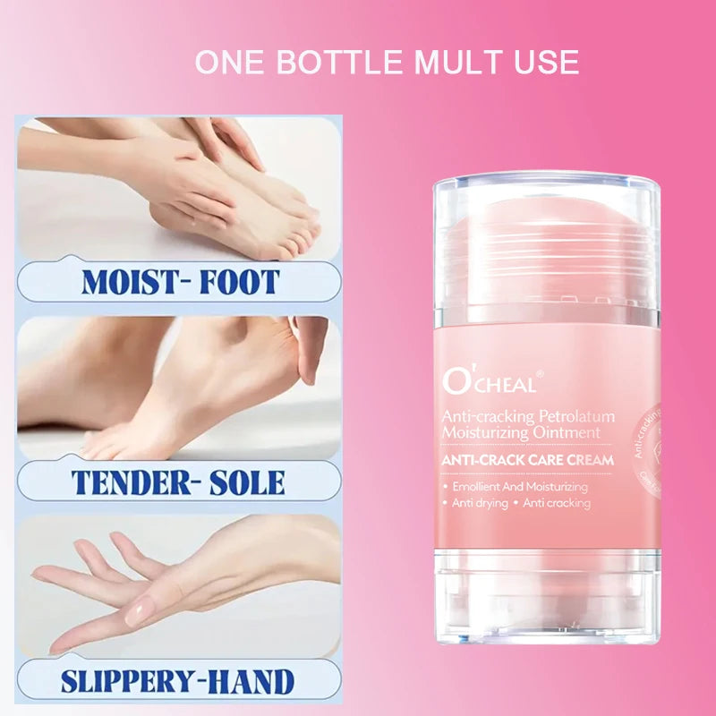 2-pack anti cracking hand and foot care cream, suitable for dry skin, nourishing hands and feet, daily hand and foot care