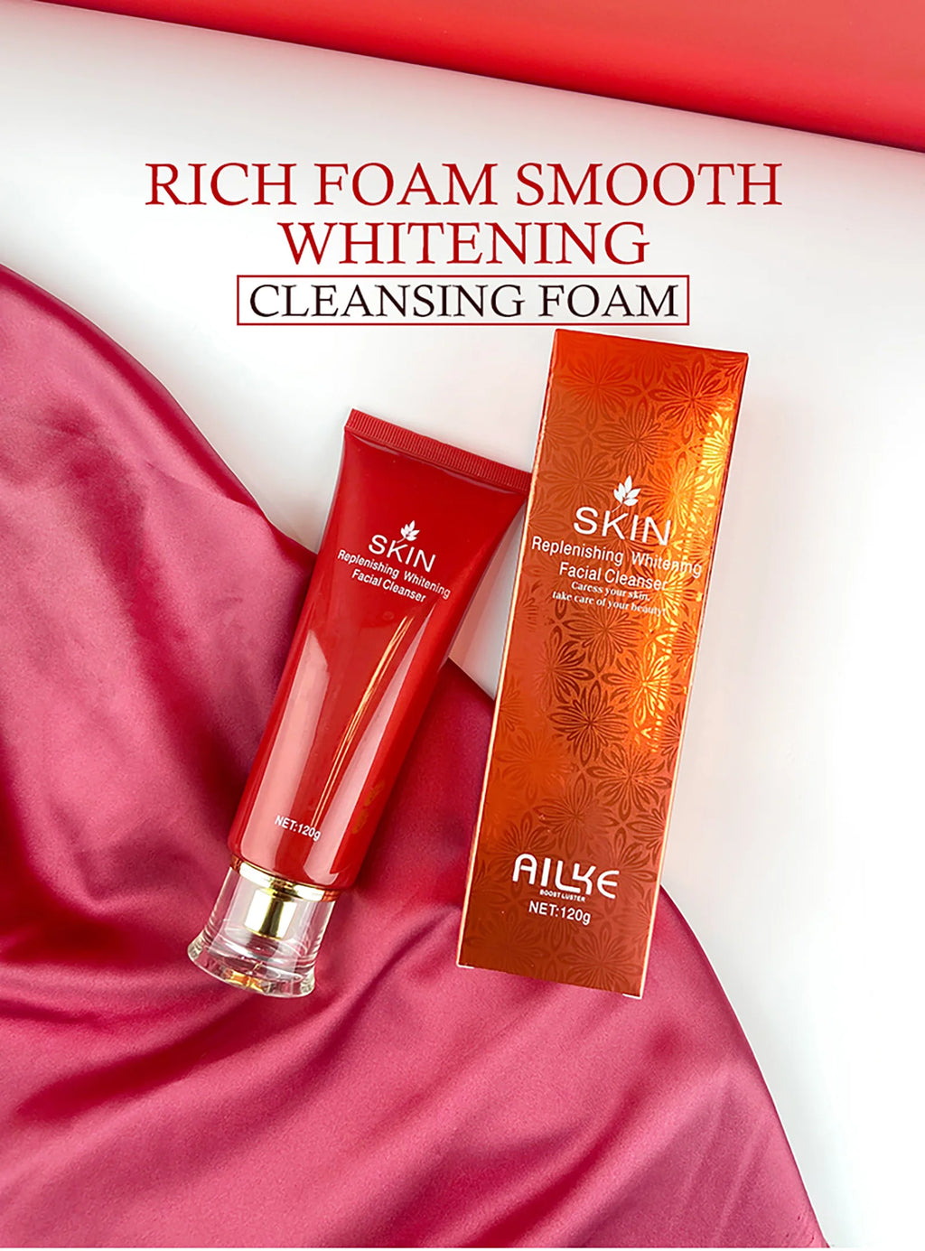 AILKE Dark Spots Removal Face Cream, Whitening, With Hyaluronic Acid, Reduce Freckles, Melanin, Day And Night Lightening Set