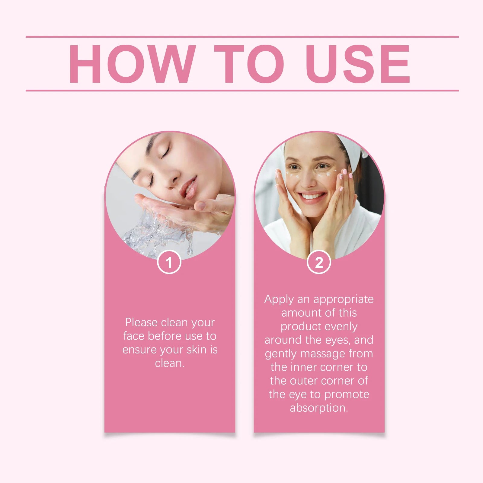 JAYSUING Sakura Eye Serum Anti Dark Circles Puffiness Eye Bag Wrinkle Remover Firming Moisturizing Brightening Eye Lifting Cream