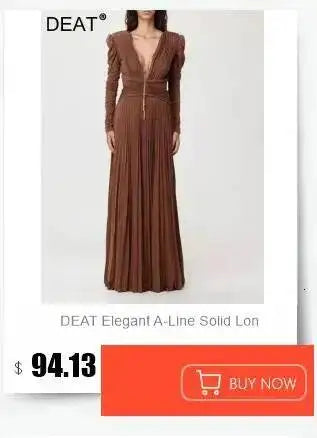 DEAT Women Spaghetti Strap Tiered Ruffle Maxi Dress Asymmetrical Hem Loose Fit Lightweight Chiffon Casual Breathable 2026 New