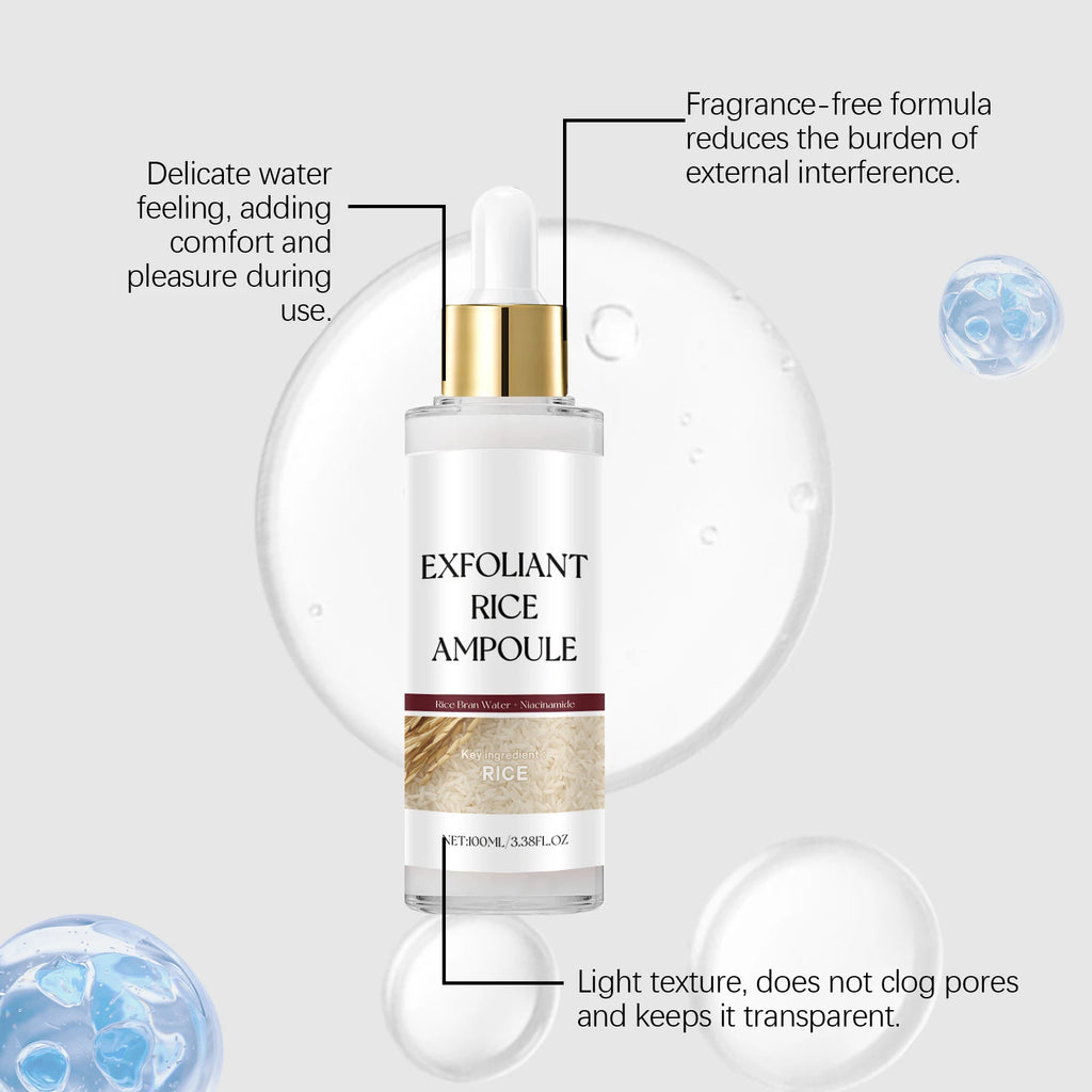 Eelhoe White and Black Rice Exfoliating Hydrating Serum - 100ml