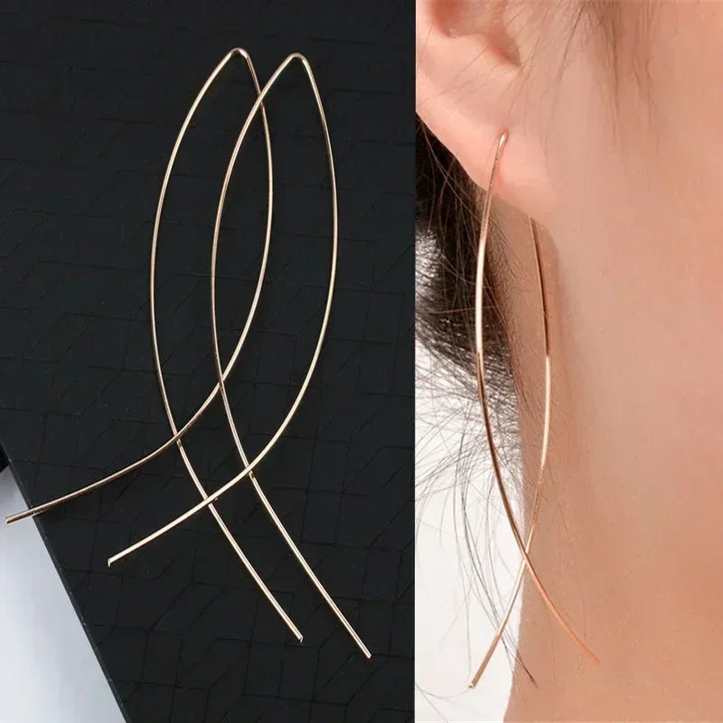 New Fashion Sweet Design Spring/Summer Blue Pink Enamel Flower Light Luxury High End Earrings Gifts For Women'S Jewelry