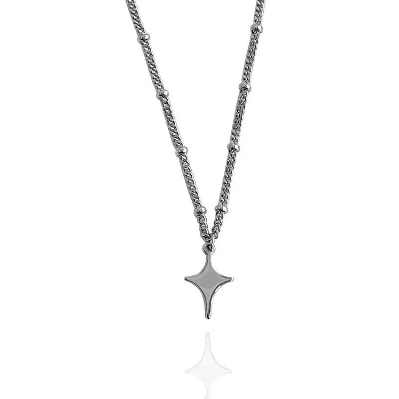 Trendy Vintage Necklace Women'S Men'S Fashion Necklace Hollow Choker Pendant Neck Jewelry Accessories Chain