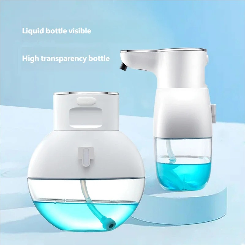 Dispensador de jabón automático Homefish, dispensador de espuma de jabón de manos de pared inteligente para lavavajillas de pequeña y gran capacidad