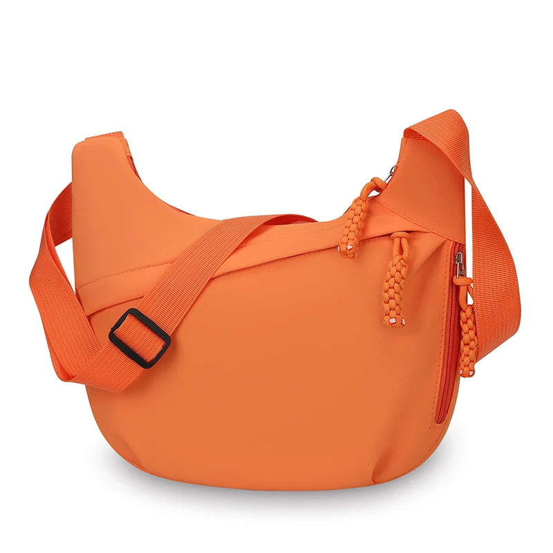 Trendy and Fashionable Women's Single-Shoulder Crossbody Fabric Bag, Versatile and Elegant, Large Capacity, Suitable for Daily Wear, Shopping, and Work