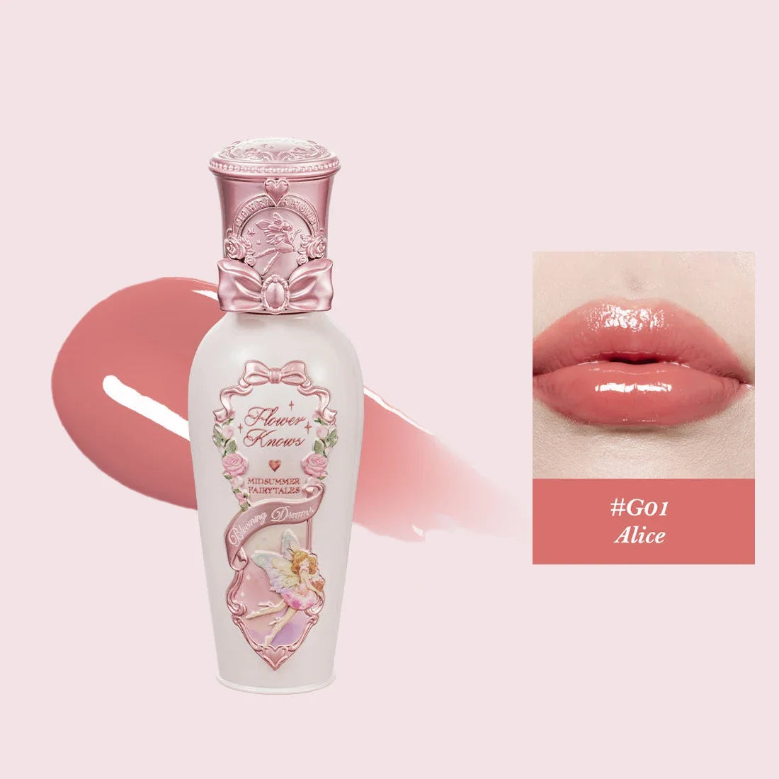 Flower Knows Lip Gloss - Vegan Hydrating Tinted Lip Oil