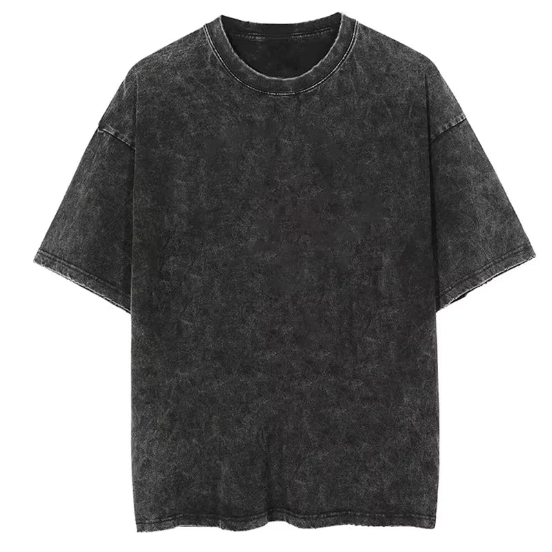 Summer Vintage West Coast Choppers Printed Washing T-Shirt Women'S Cotton Breathable Retro Biker Style Loose Fit Casual Streetwear