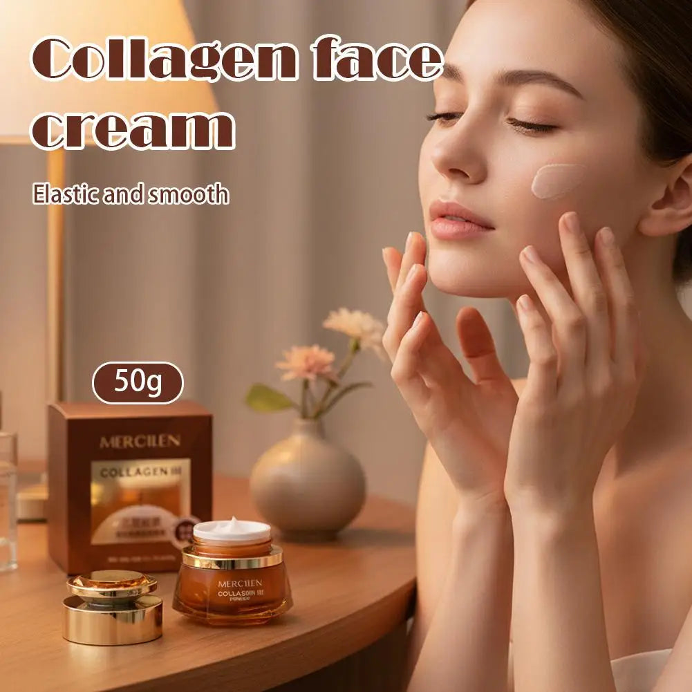 Collagen Firming Soothing Essence Face Cream Delicate Firming Balanced Skin Fine Lines Korea Skincare Products Skin Care