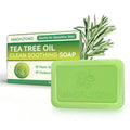MIAOFUTONG Gentle For Sensitive Skin TEA TREE OILANTIFUNGAL SOAP Plant-Based Care Moisturizing FormulaG Lmproving Acne