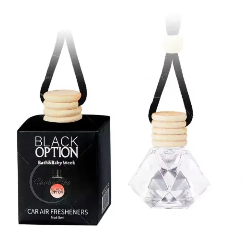8ml Glass Bottle Car Air Freshener Hanging Perfume Diffuser